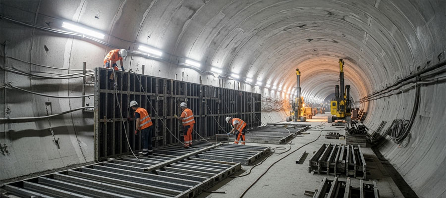 Tunnel construction projects